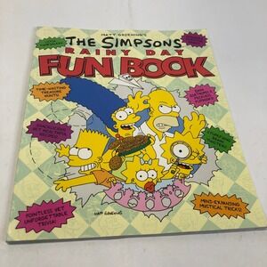Matt Groenings‎ The Simpsons Rainy Day Fun Book Activities Puzzles Games